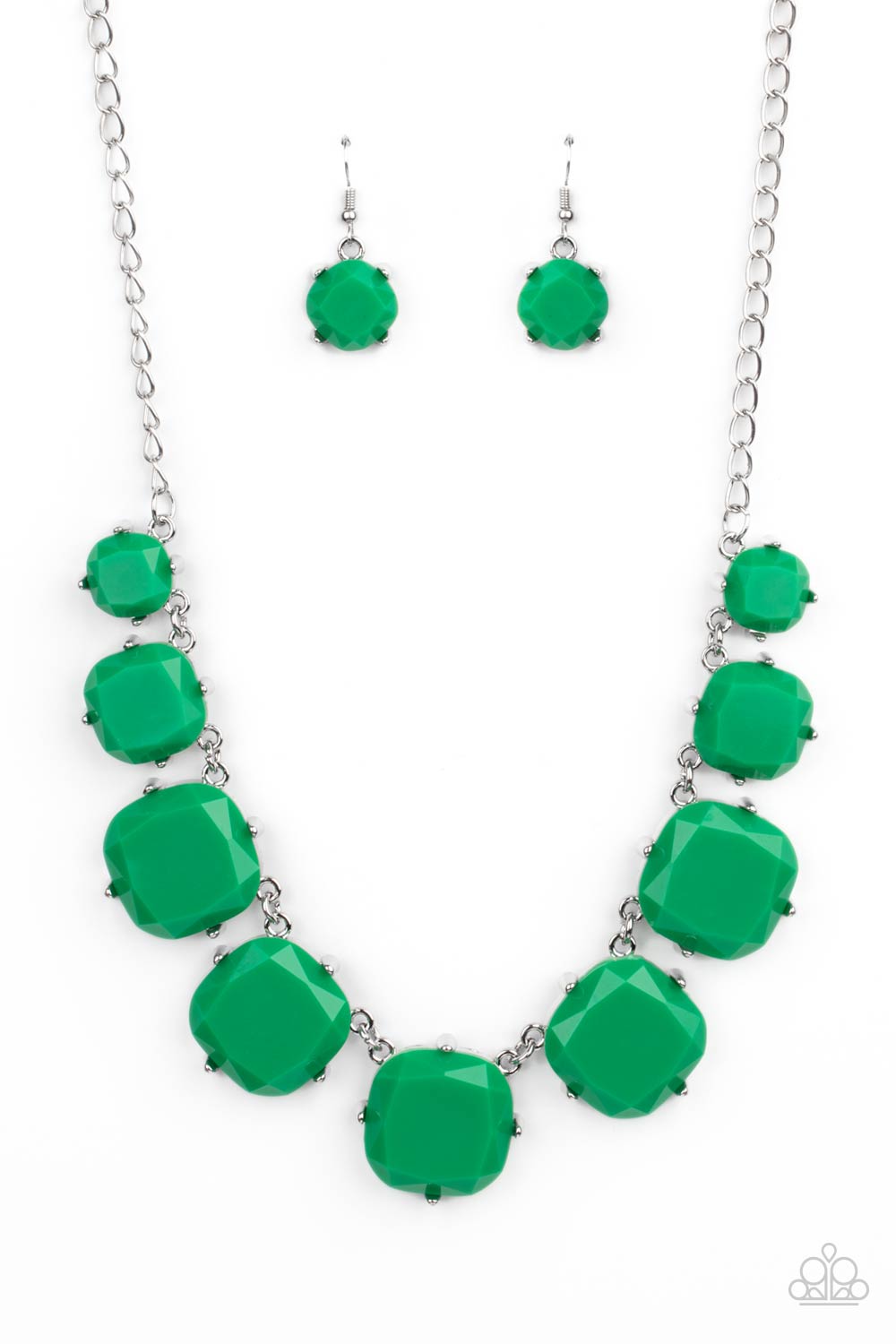 Prismatic Prima Donna Necklace__Green