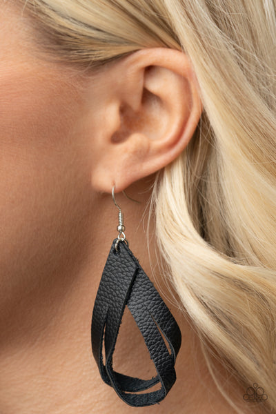 That's A STRAP Earrings__Black