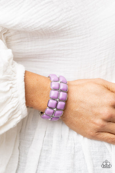 Double The DIVA-ttitude Bracelet__Purple