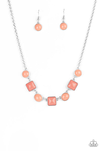 Trend Worthy Necklace__Orange