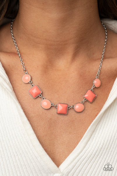 Trend Worthy Necklace__Orange