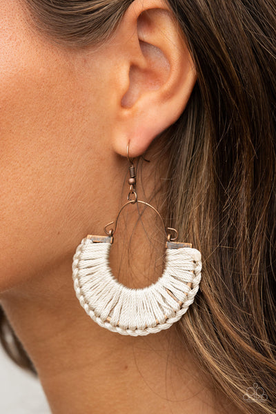 Threadbare Beauty Earrings__Copper