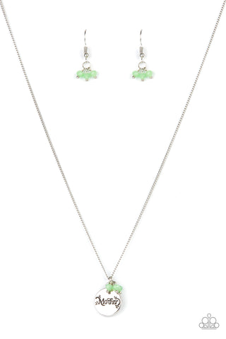 Warm My Heart Necklace__Green