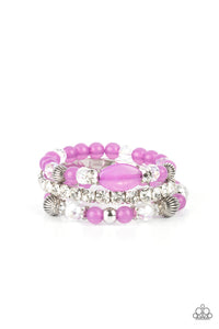 Ethereal Etiquette Bracelet__Purple