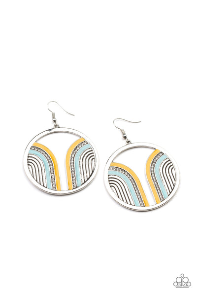 Delightfully Deco Earrings__Multi