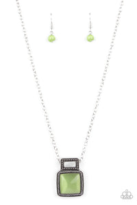 Ethereally Elemental Necklace__Green