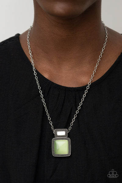 Ethereally Elemental Necklace__Green