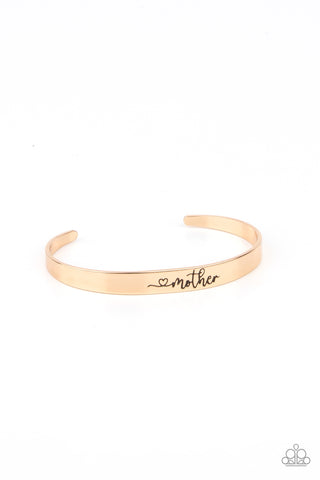 Sweetly Named Bracelet__ Gold
