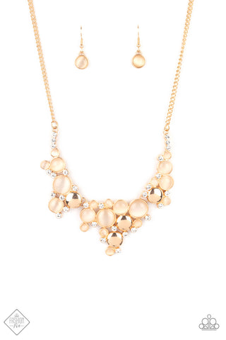 Fairytale Affair Necklace__Gold