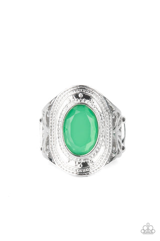 Calm And Classy Ring__Green