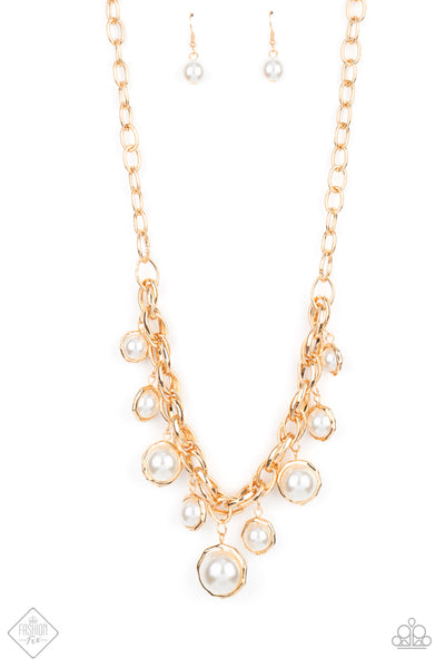 Revolving Refinement Necklace__Gold