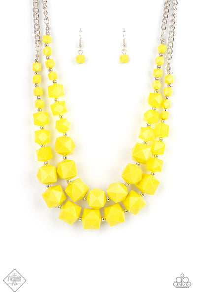 Summer Excursion Necklace__Yellow
