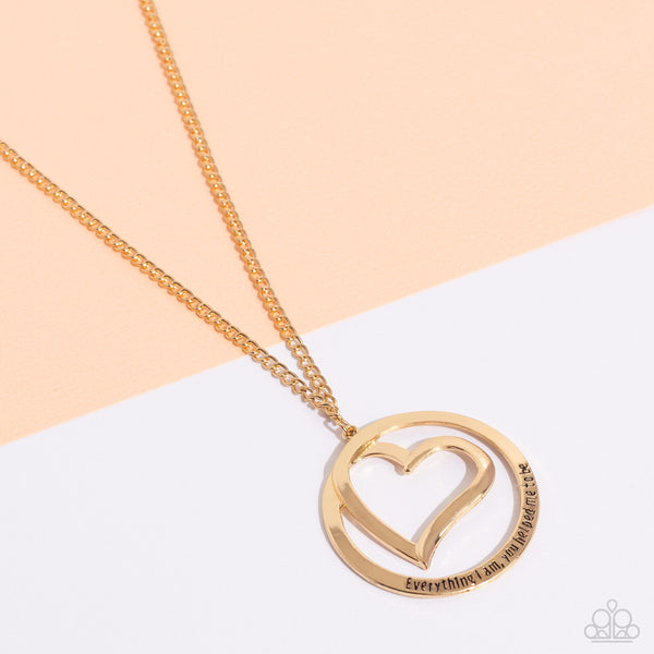 Positively Perfect Necklace__Gold