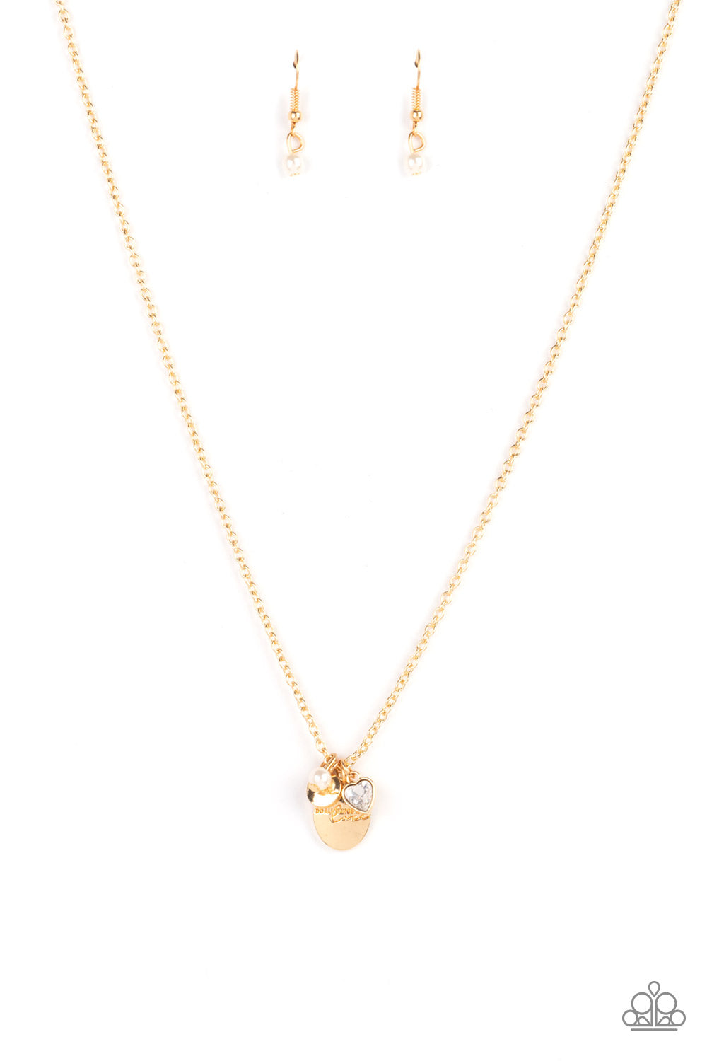 Super Mom Necklace__Gold