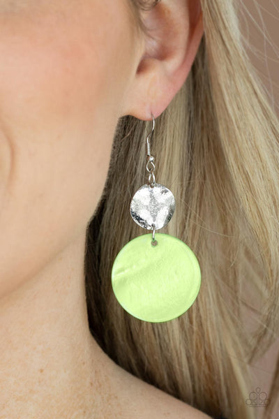 Opulently Oasis Earrings__Green