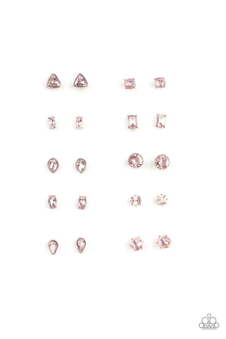 Starlet Shimmer Earring 5 Piece Kit__Pink