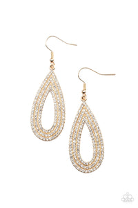Exquisite Exaggeration Earrings__Gold