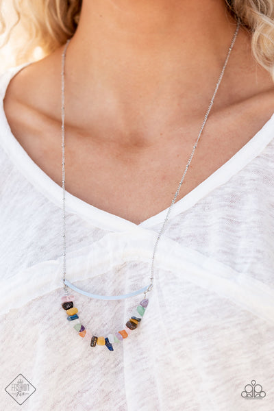 Pebble Prana Necklace__Multi