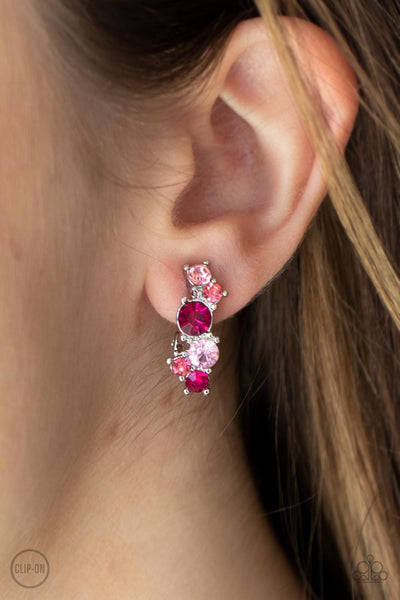 Cosmic Celebration Earrings__Pink