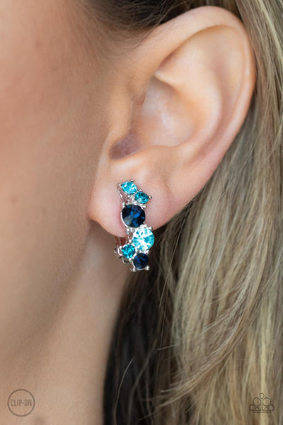 Cosmic Celebration Earrings__Blue