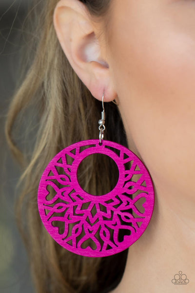 Tropical Reef Earrings__Pink