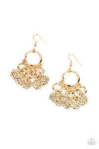 Partners in CHIME Earrings__Gold