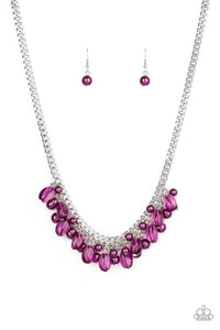 5th Avenue Flirtation Necklace__Purple