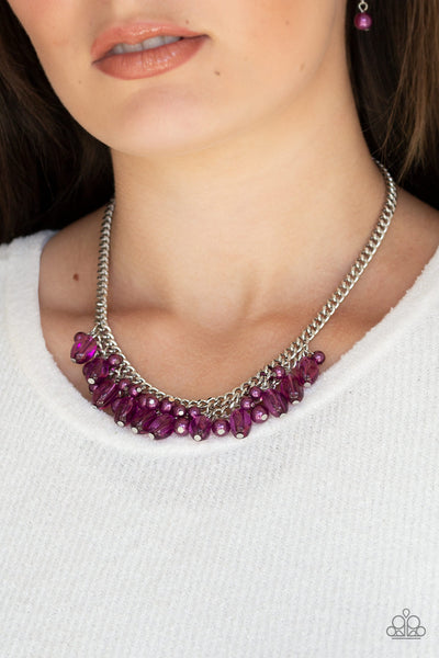 5th Avenue Flirtation Necklace__Purple