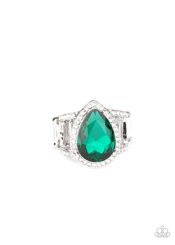 BLINGing Down the House Ring__Green