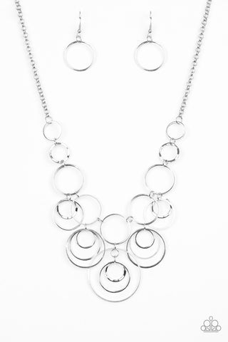 Break The Cycle Necklace__Silver