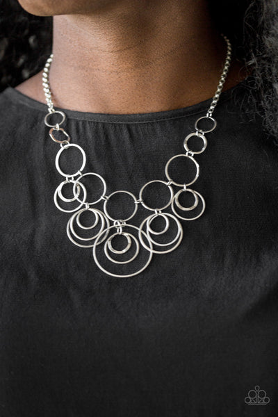 Break The Cycle Necklace__Silver