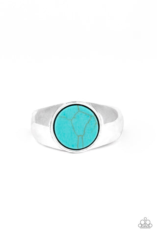 Carbon Print Ring__Blue