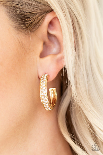 Cash Flow Earrings__Gold