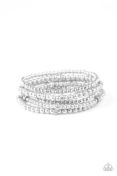 Fiercely Frosted Bracelet__Silver