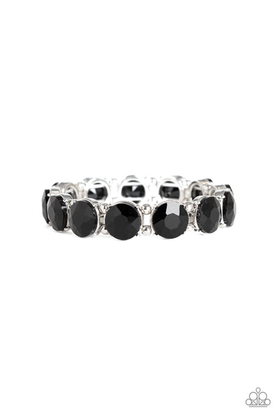Glitzy Glamorous Bracelet__Black