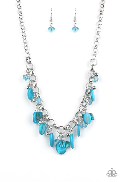 I Want To SEA The World Necklace__Blue