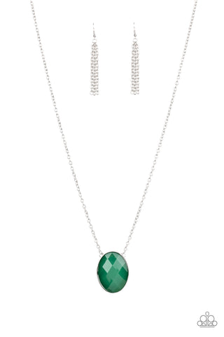 Intensely Illuminated Necklace__Green