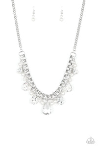 Knockout Queen Necklace__White