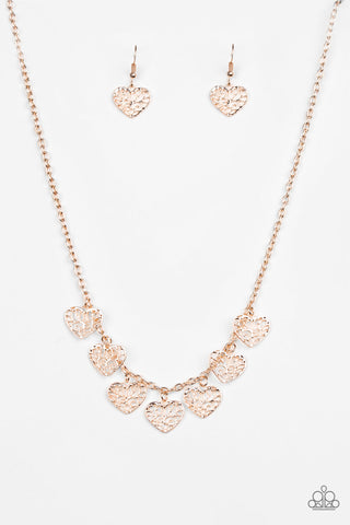 Less is AMOUR Necklace__Rose Gold