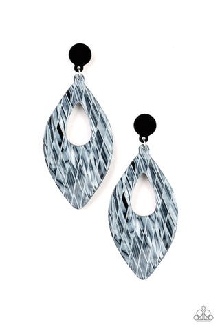 Metro Retrospect Earrings__White