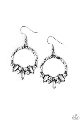 On The Uptrend Earrings__White