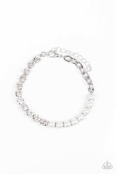 Out Like A SOCIALITE Bracelet__White