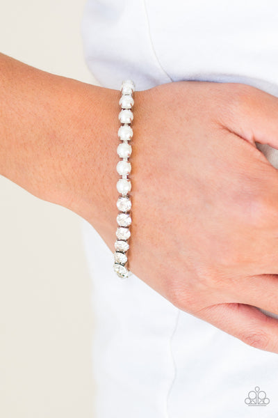 Out Like A SOCIALITE Bracelet__White