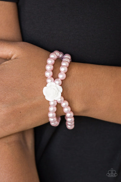 Posh And Posy Bracelet__Pink