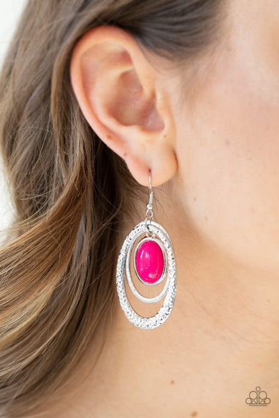 Seaside Spinster Earrings__Pink