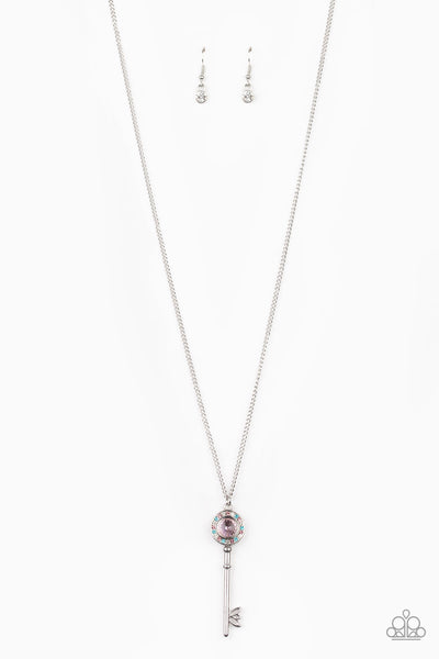 Secret Shimmer Necklace__Multi Key