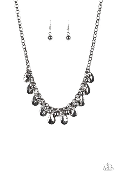 Stage Stunner Necklace__Black