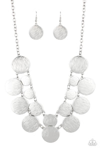 Stop And Reflect Necklace__Silver