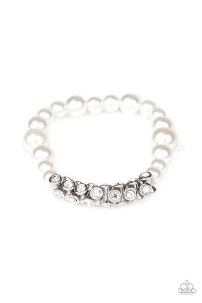 Traffic Stopping Sparkle Bracelet__White