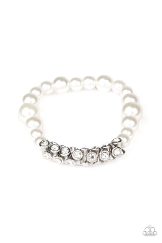 Traffic Stopping Sparkle Bracelet__White